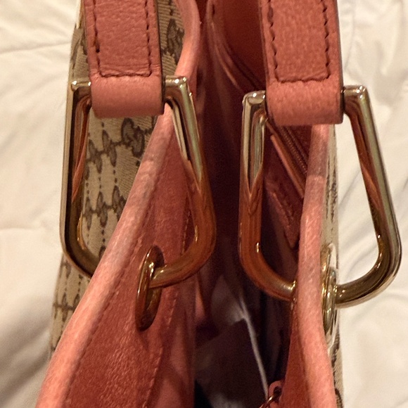 Authentic 100% GUCCI bag tote real leather. - Picture 7 of 11